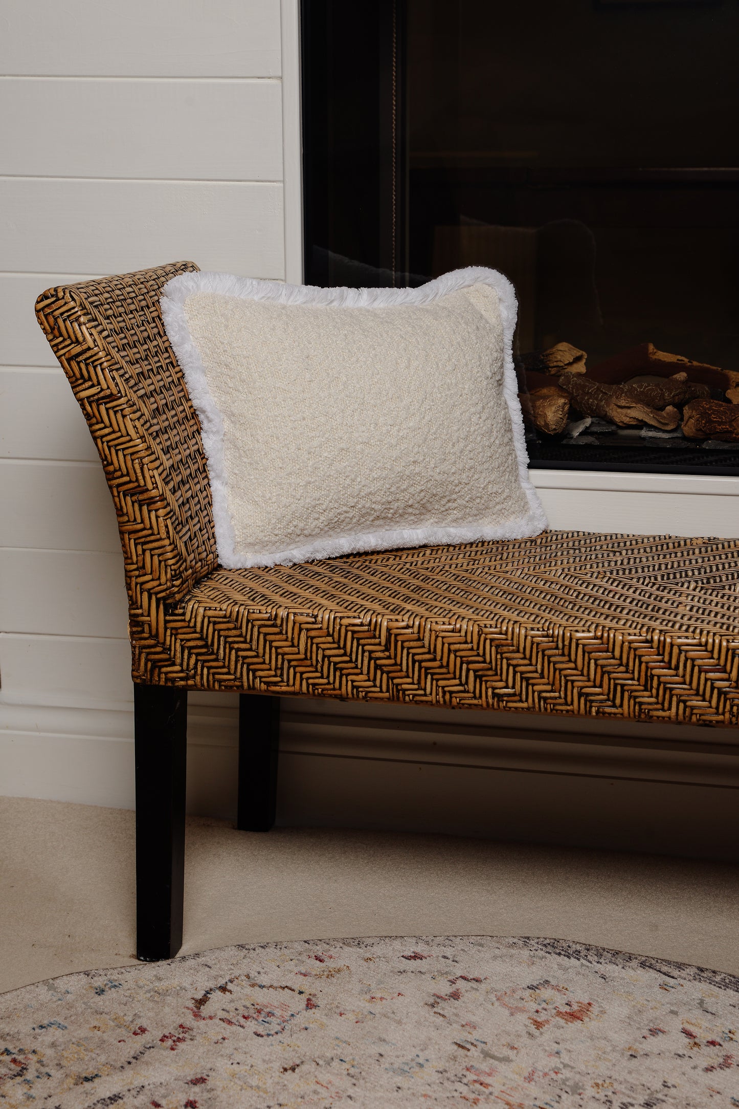 Cream Bouclé