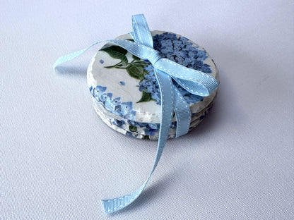 Blue Hydrangea Coasters