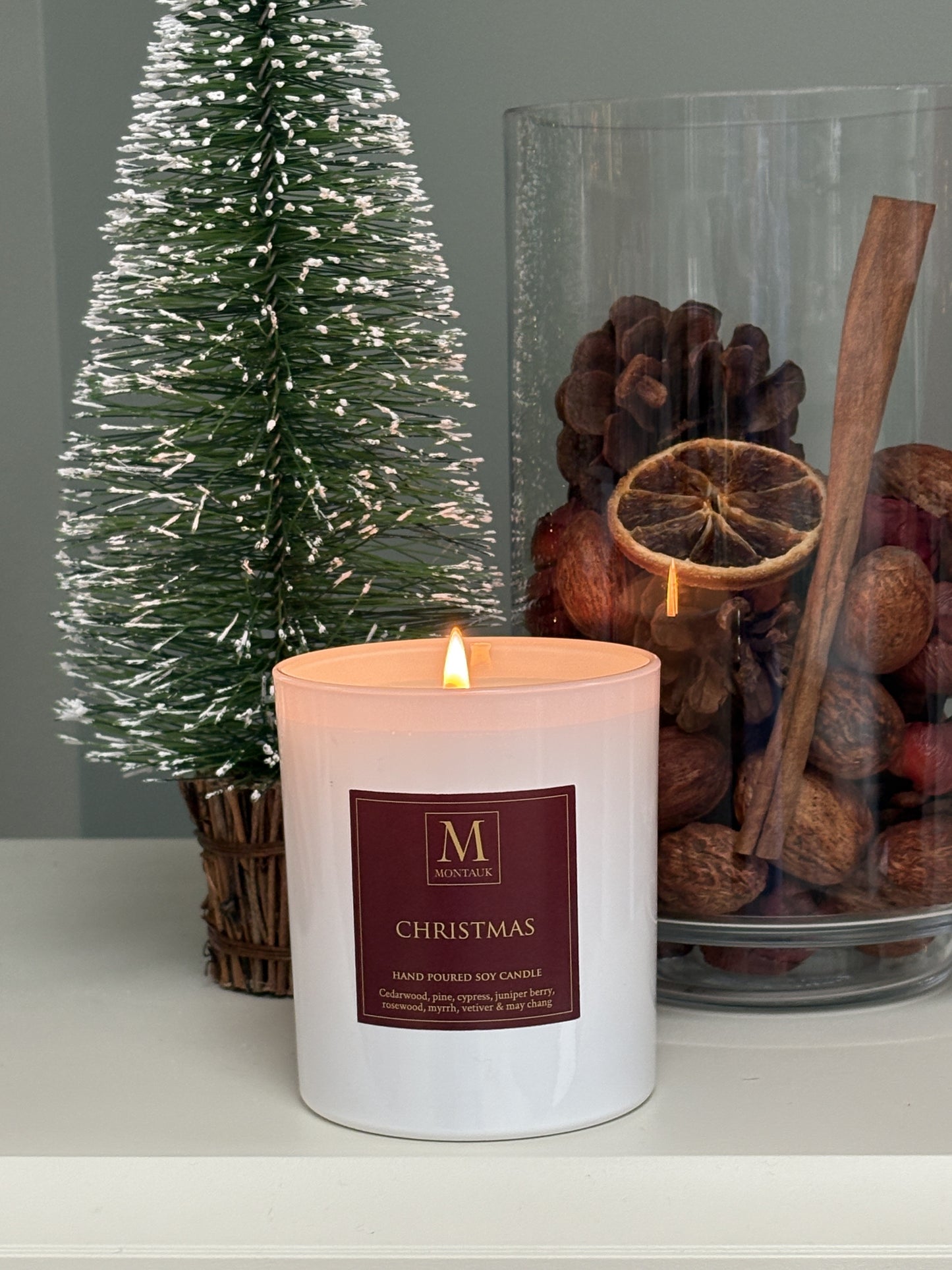 The Montauk Christmas Candle
