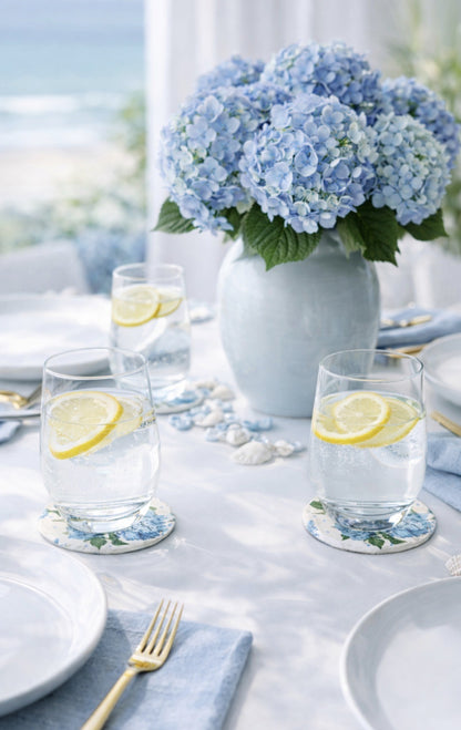 Blue Hydrangea Coasters